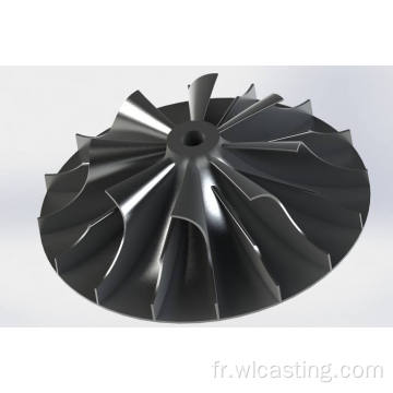 Turbine de ventilateur d&#39;extraction de vide d&#39;usinage CNC